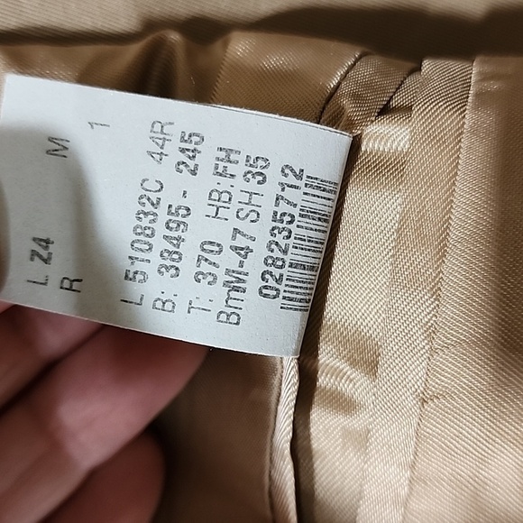 Ralph Lauren Suit Jacket 2 Button Wool/Silk Blazer Houndstooth Coat size 44R - Picture 8 of 12